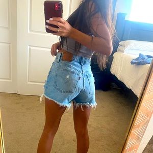 Levi 501 High Rise Shorts